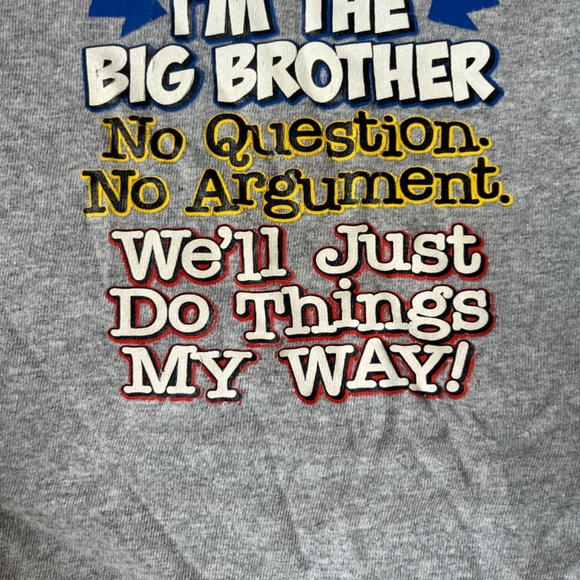 B1  "I'm the Big Brother"... Tee - Picture 3 of 5